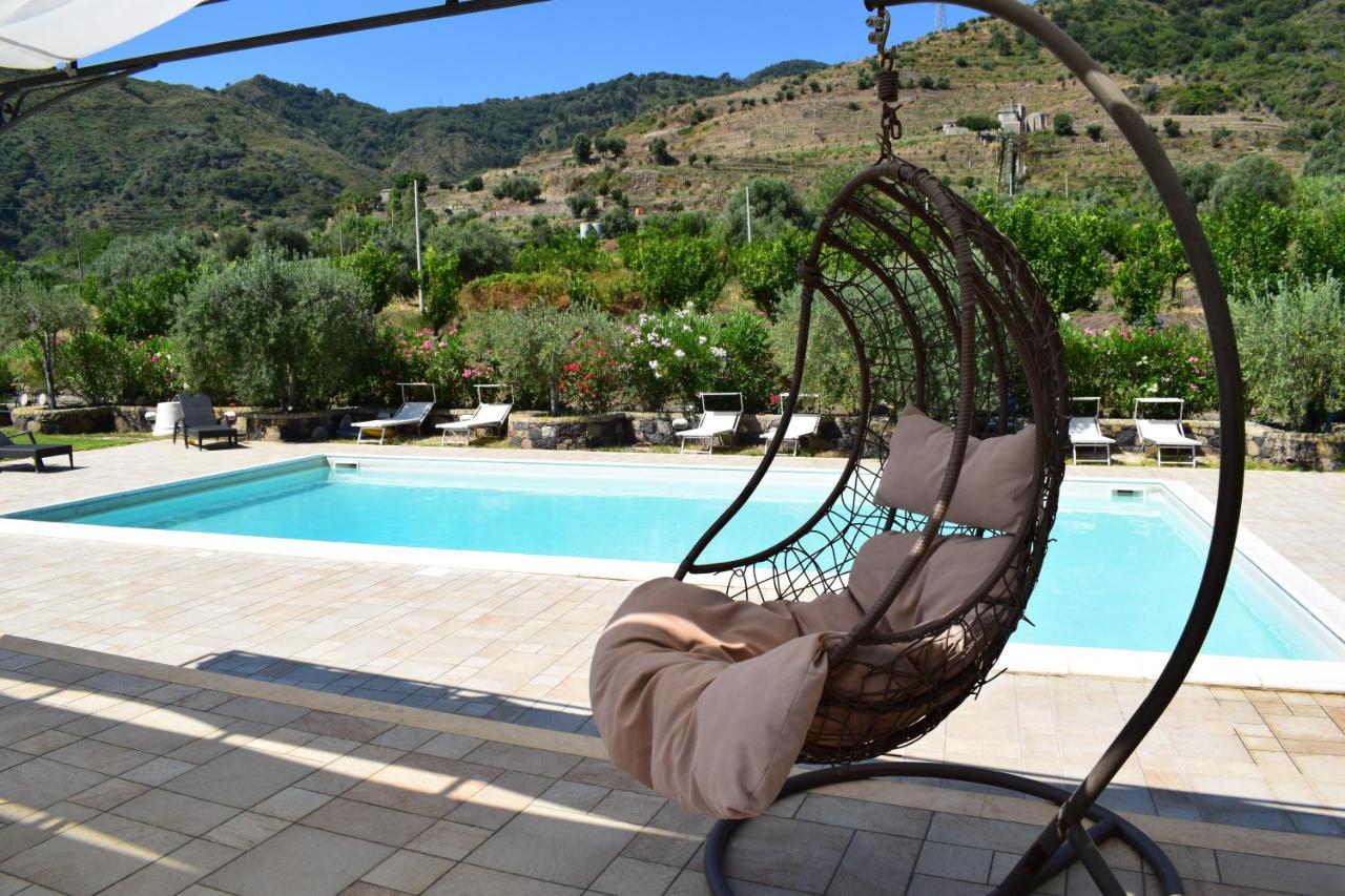 Taormina Villa Ibiscus Alcantara Gaggi Kültér fotó