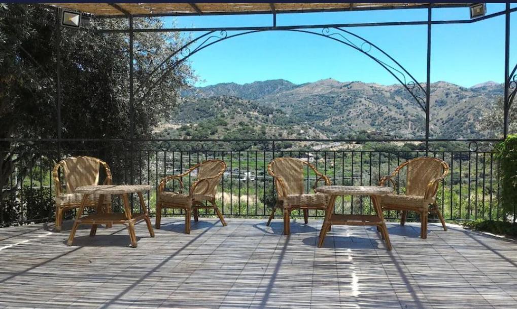 Taormina Villa Ibiscus Alcantara Gaggi Kültér fotó